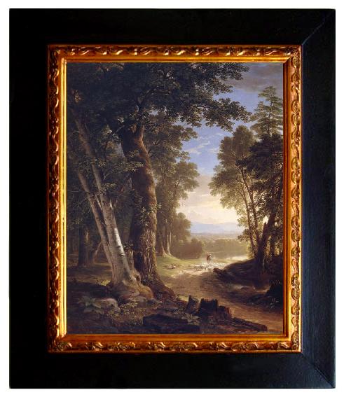 framed  Asher Brown Durand The Beeches, Ta064